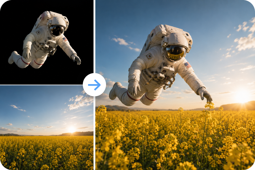 Creating surreal digital art and composite imagery