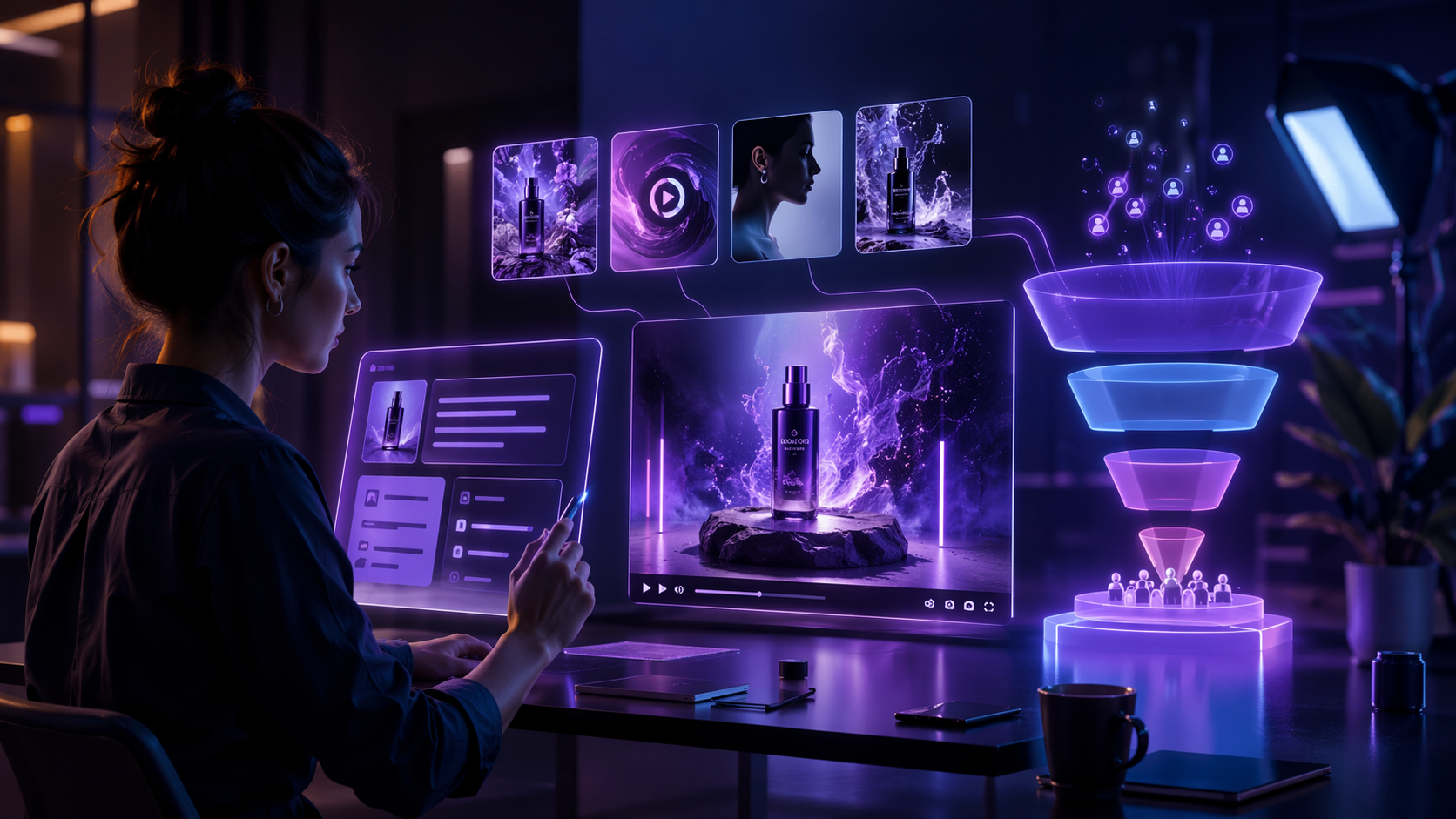 AI ad video generator hero preview mit Dreamina gemacht