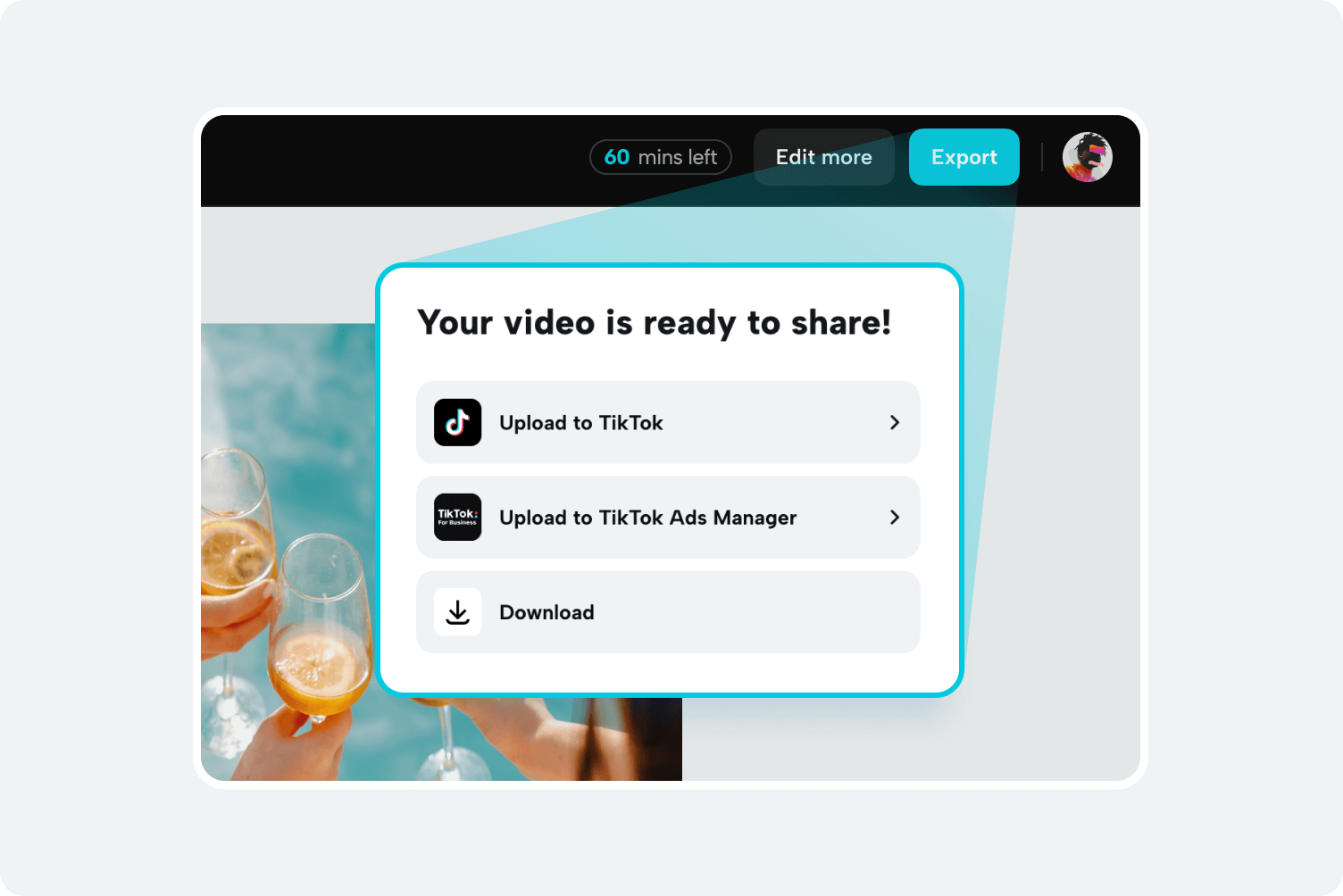 Export & share