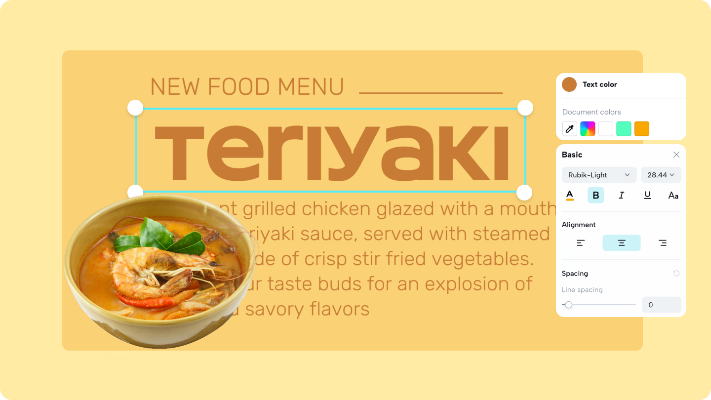 إضافة تعليق على الصورة على الانترنت