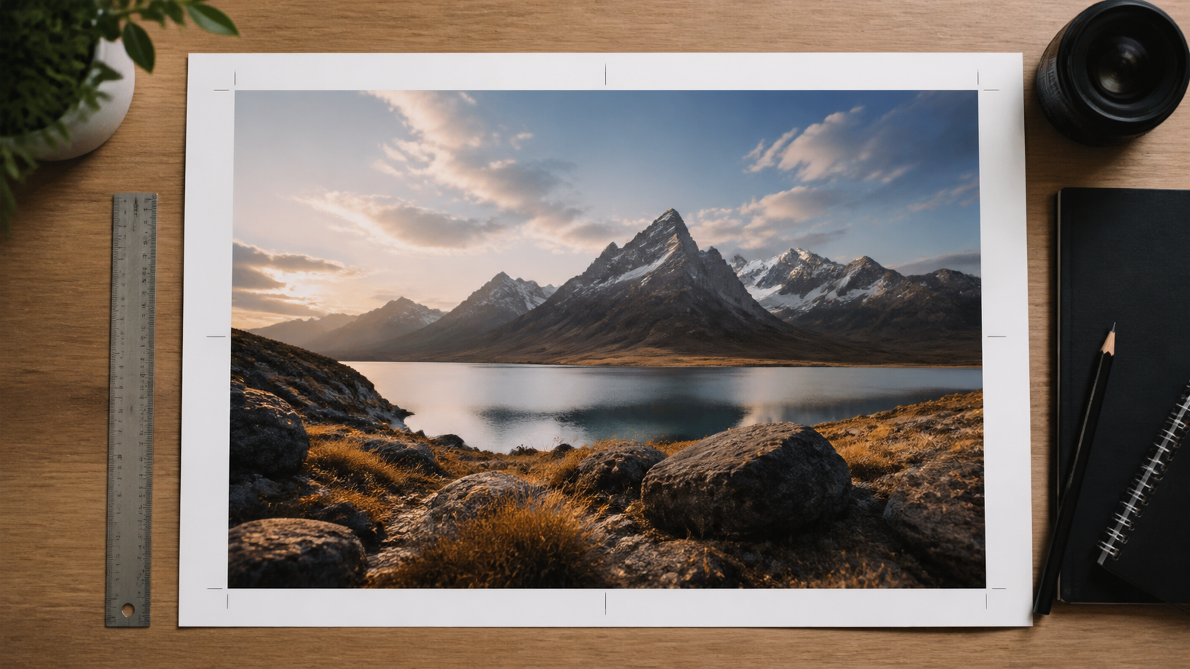 Photo Dimension Editor realistic visual