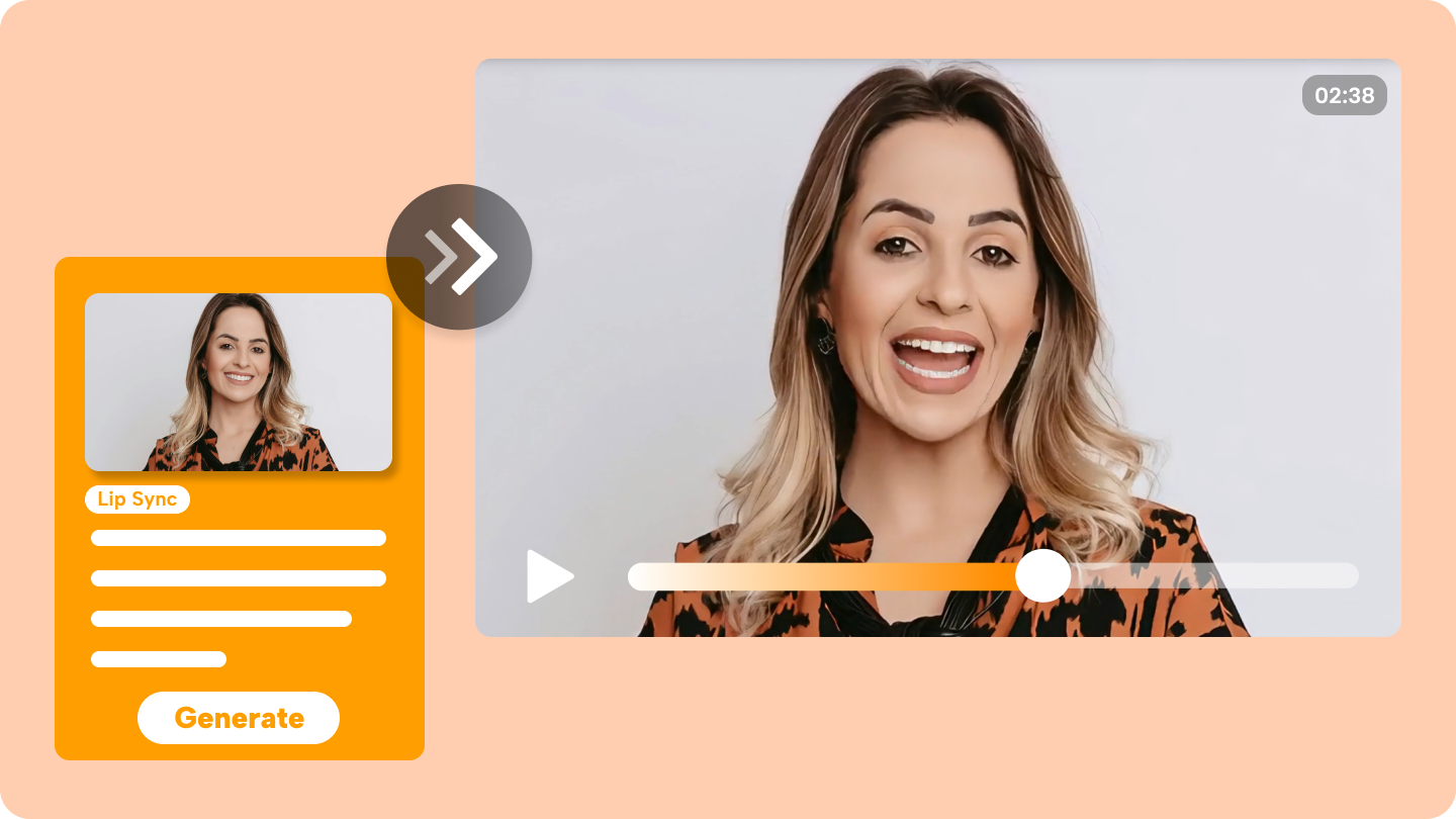 IA gerador de sincronização labial