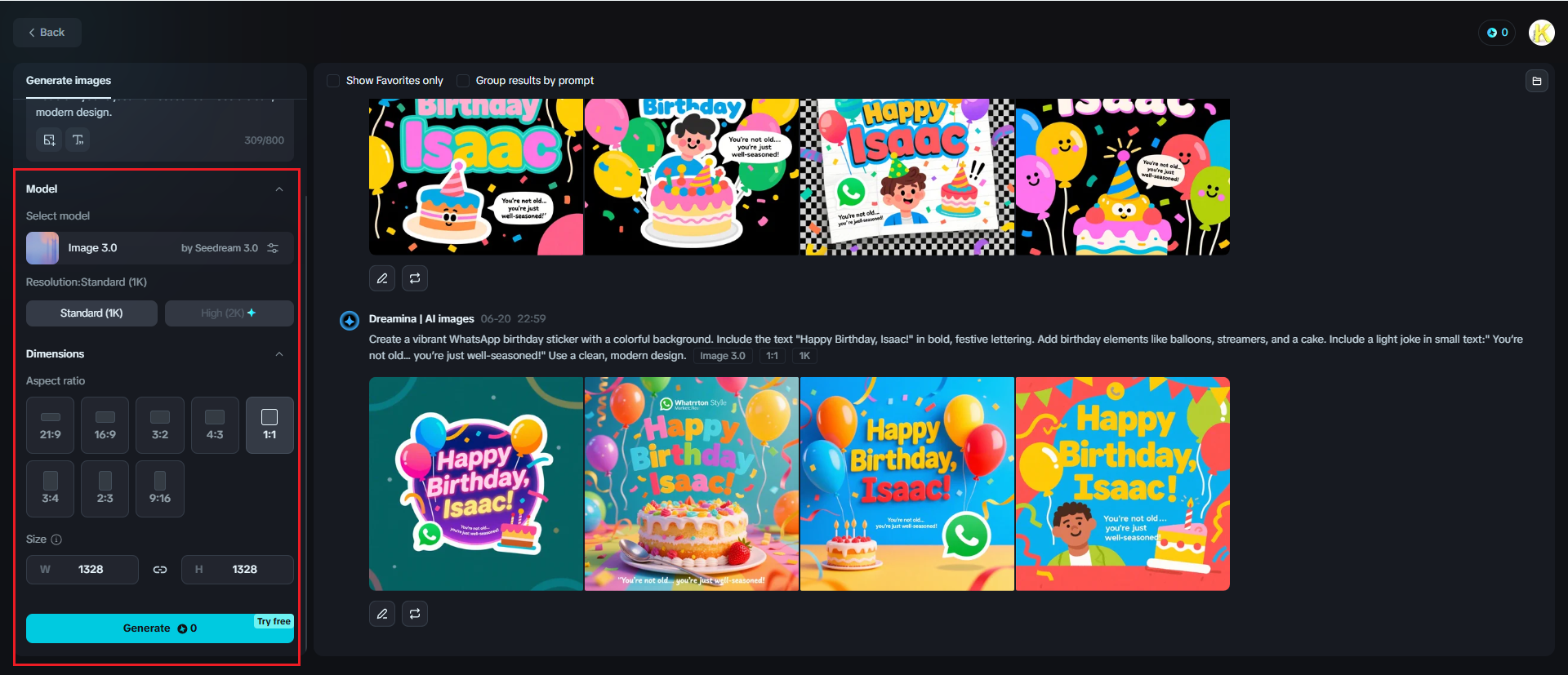 誕生日のWhatsAppのためのステッカー