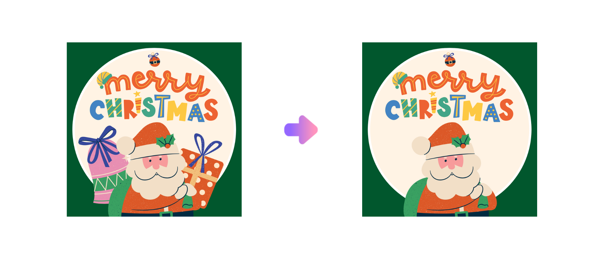 sticker labels Christmas