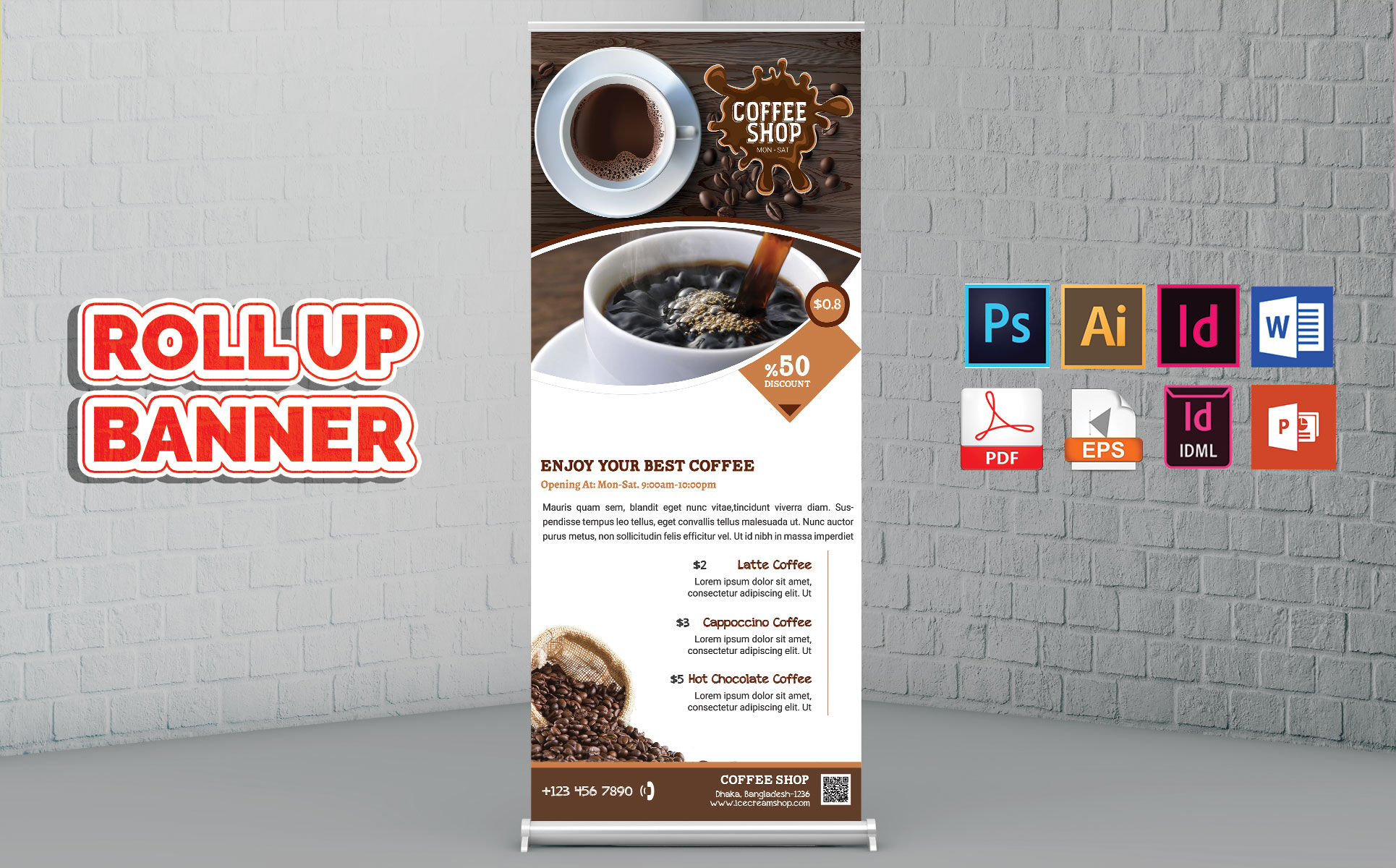 Benefits of using roll up banner