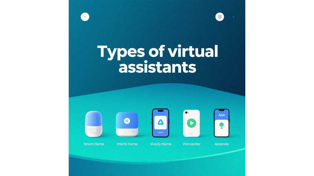 Hauptarten von virtuellen Assistenten