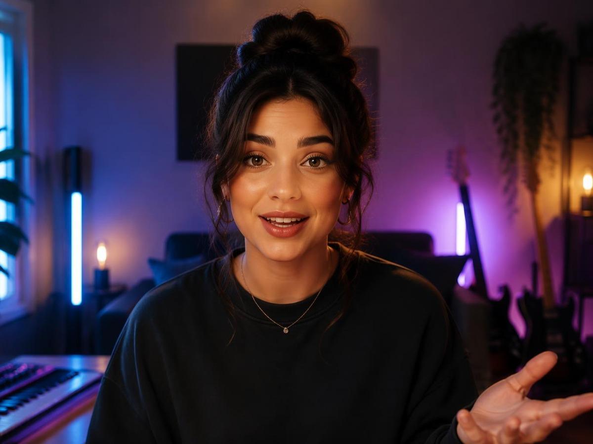 Sincronización de labios de YouTube, cubierta de aviso de IA 2 en 4: 3