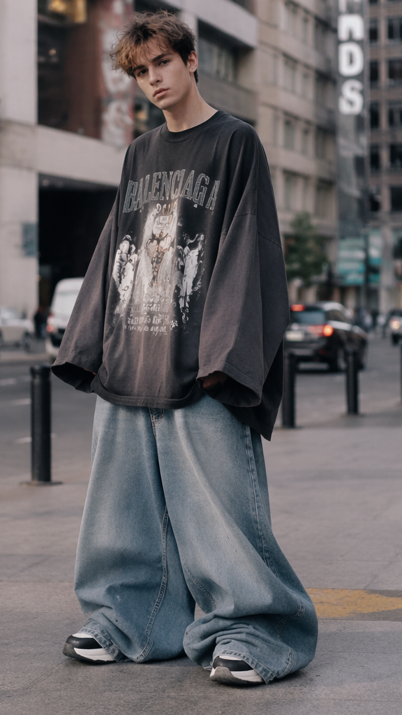baggy jeans mobile background image