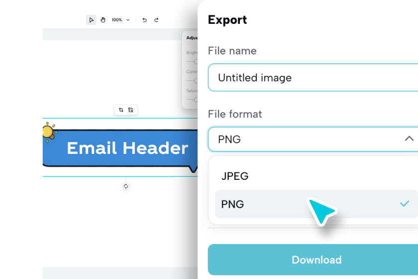 Download and use your email header