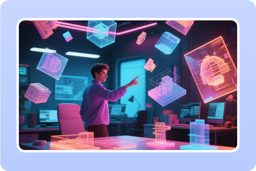 ai creativa per modelli 3D