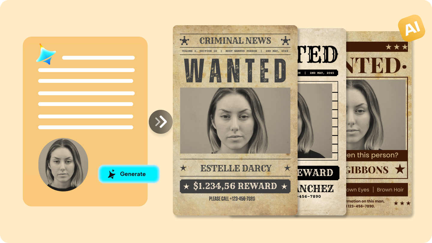 wanted poster maker