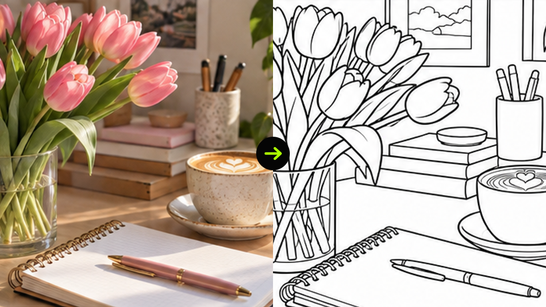 Turn a Photo Into a Coloring Page With Cleaner Outlines