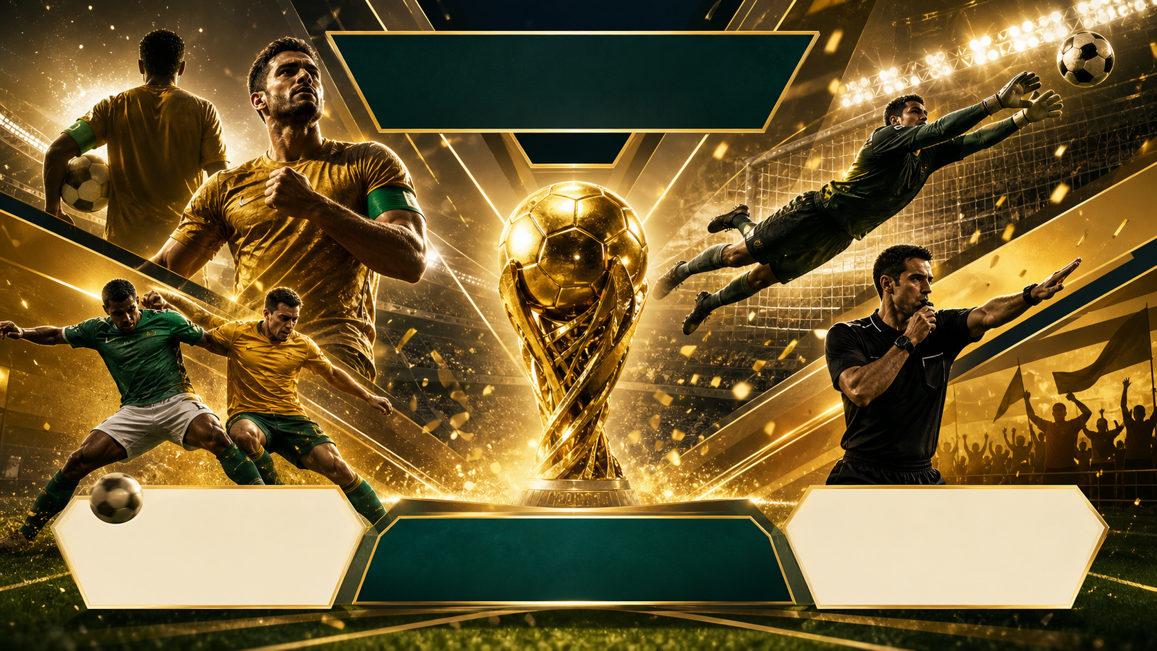 Imej Piala Dunia Kepada Penjana Video menyokong imej poster