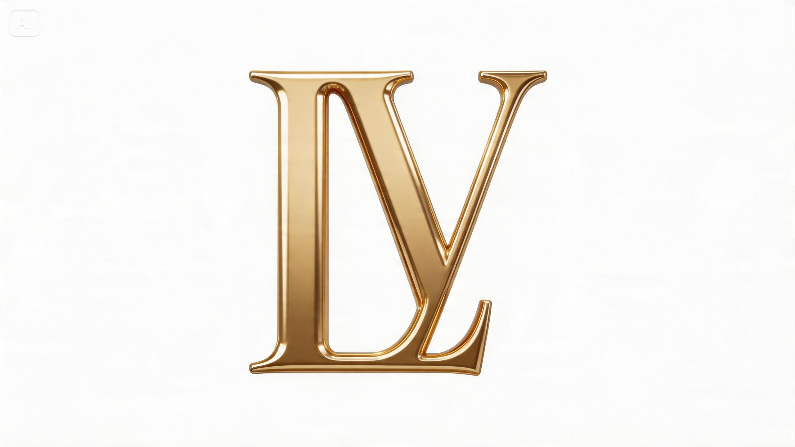 Prompt 3: Luxury transparent logo