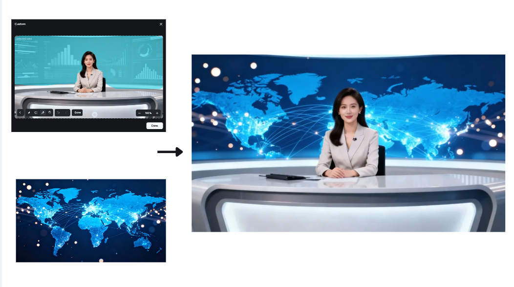 Funzione di modifica interattiva in Dreamina
