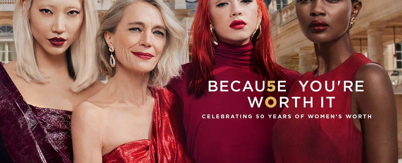 لوريال - "لأنك تستحق ذلك"