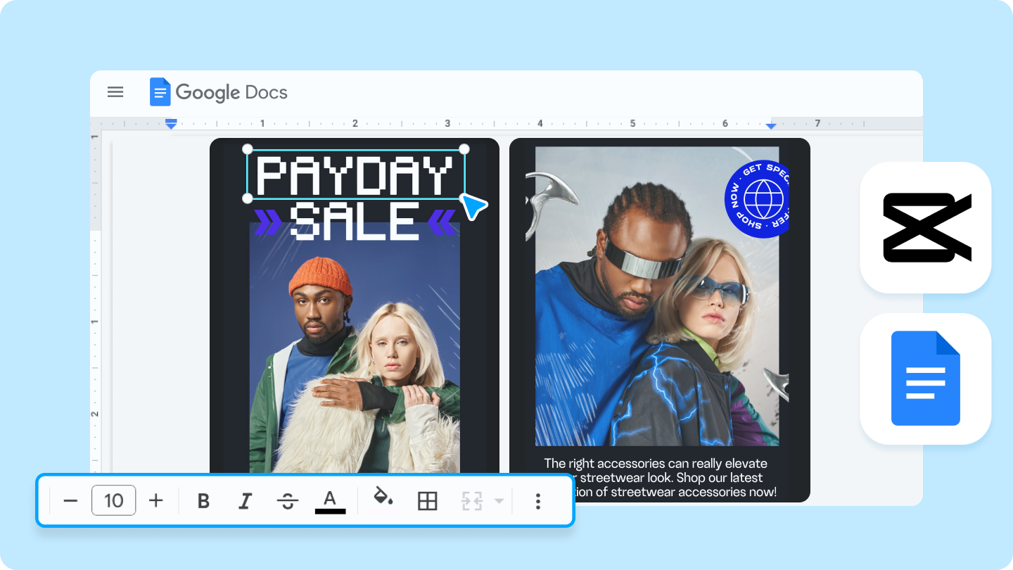 วิธีทำโปสเตอร์ด้วย google docs