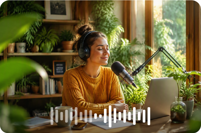 Give your podcasts a voice that connects