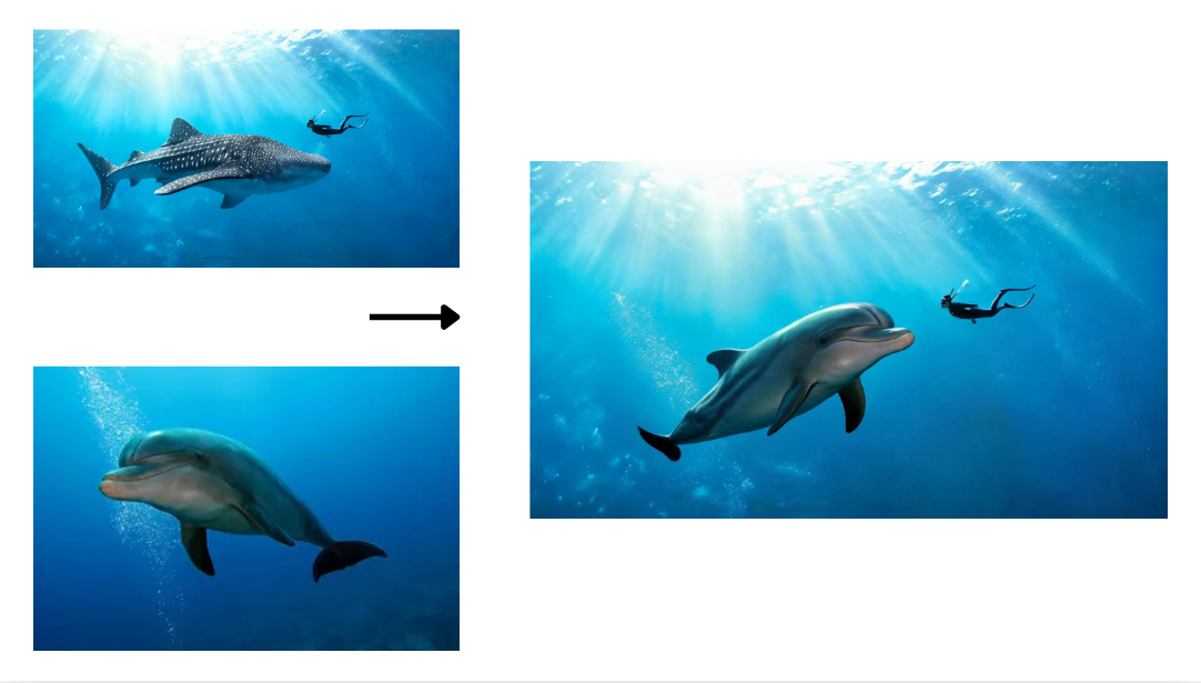 Interactive editing feature in Dreamina