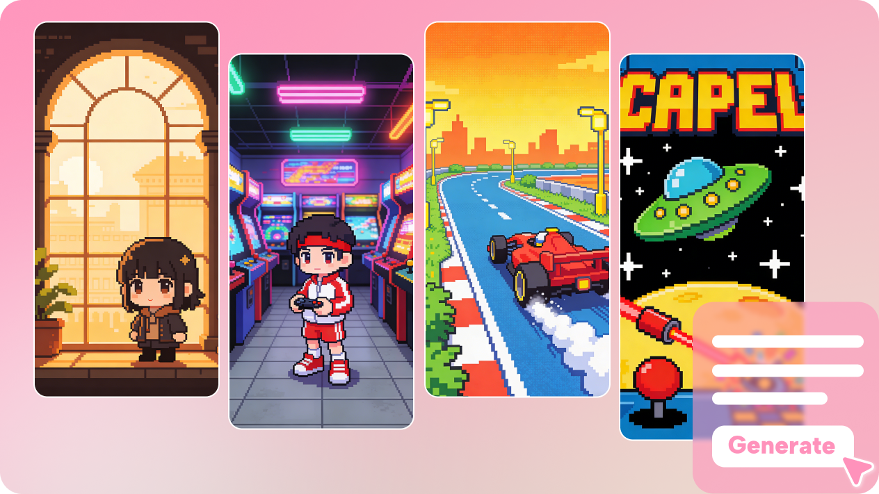  pixel art with text