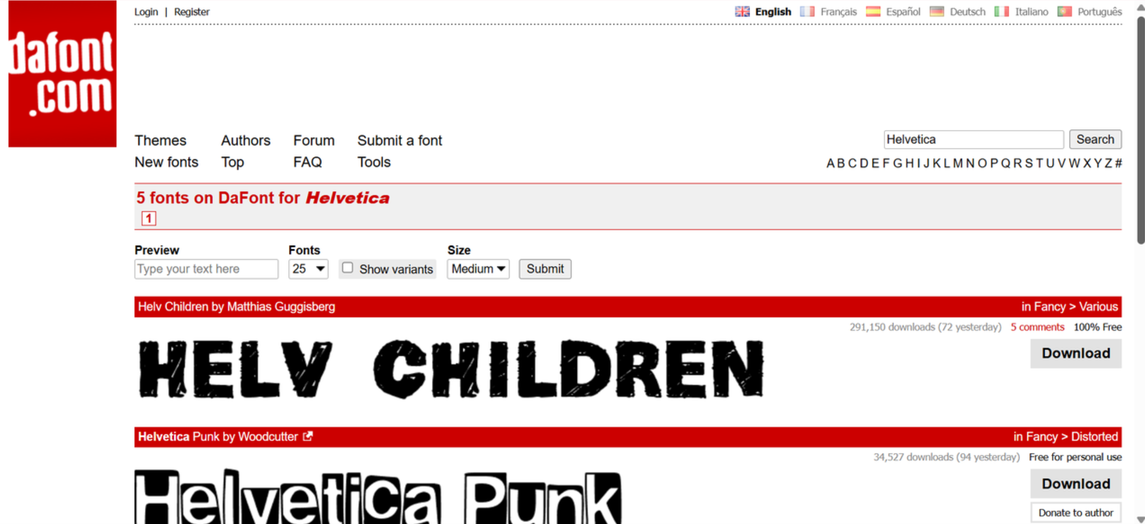 على الفور تعزيز جاذبيتك البصرية مع الخط Helvetica أنيقة