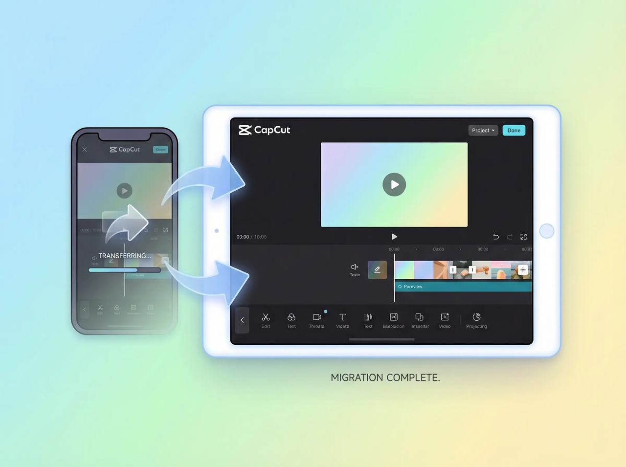 capcut replaced ipad