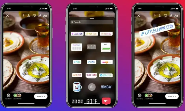 Beispiel für eine 15-sekündige Instagram-Story-Videolänge