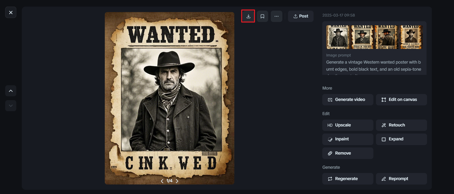 Free wanted poster