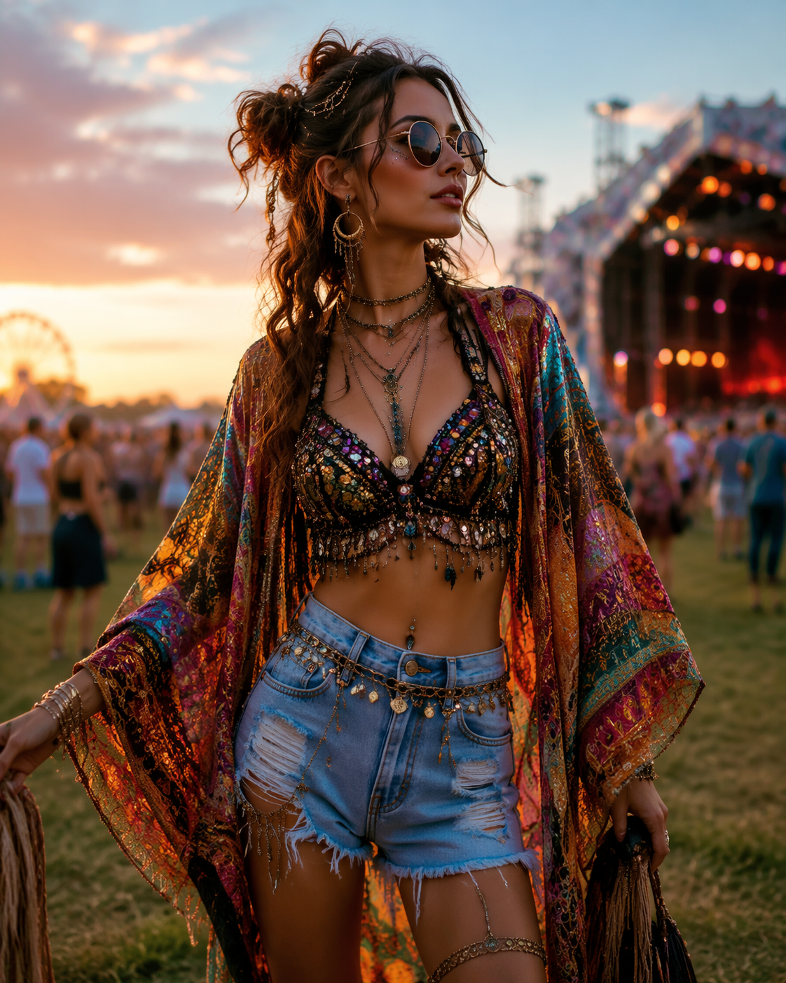 Dreamina festival outfit try on hero example 3