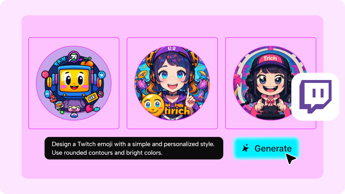 Creador de emoticonos de Twitch