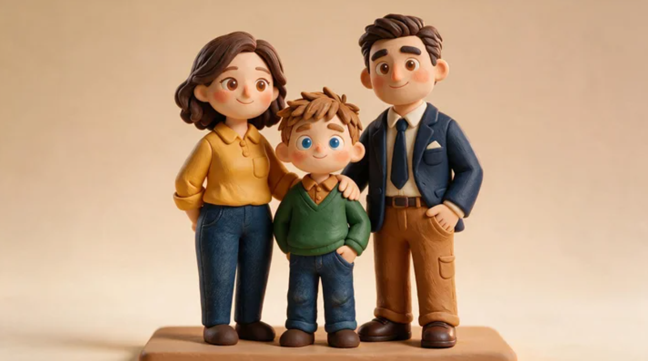 Clay family portrait