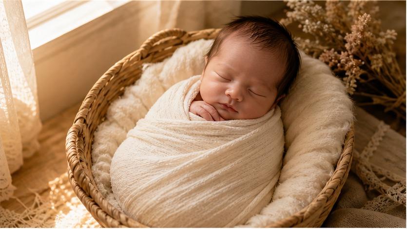 Newborn Photoshoot Prompts example 1