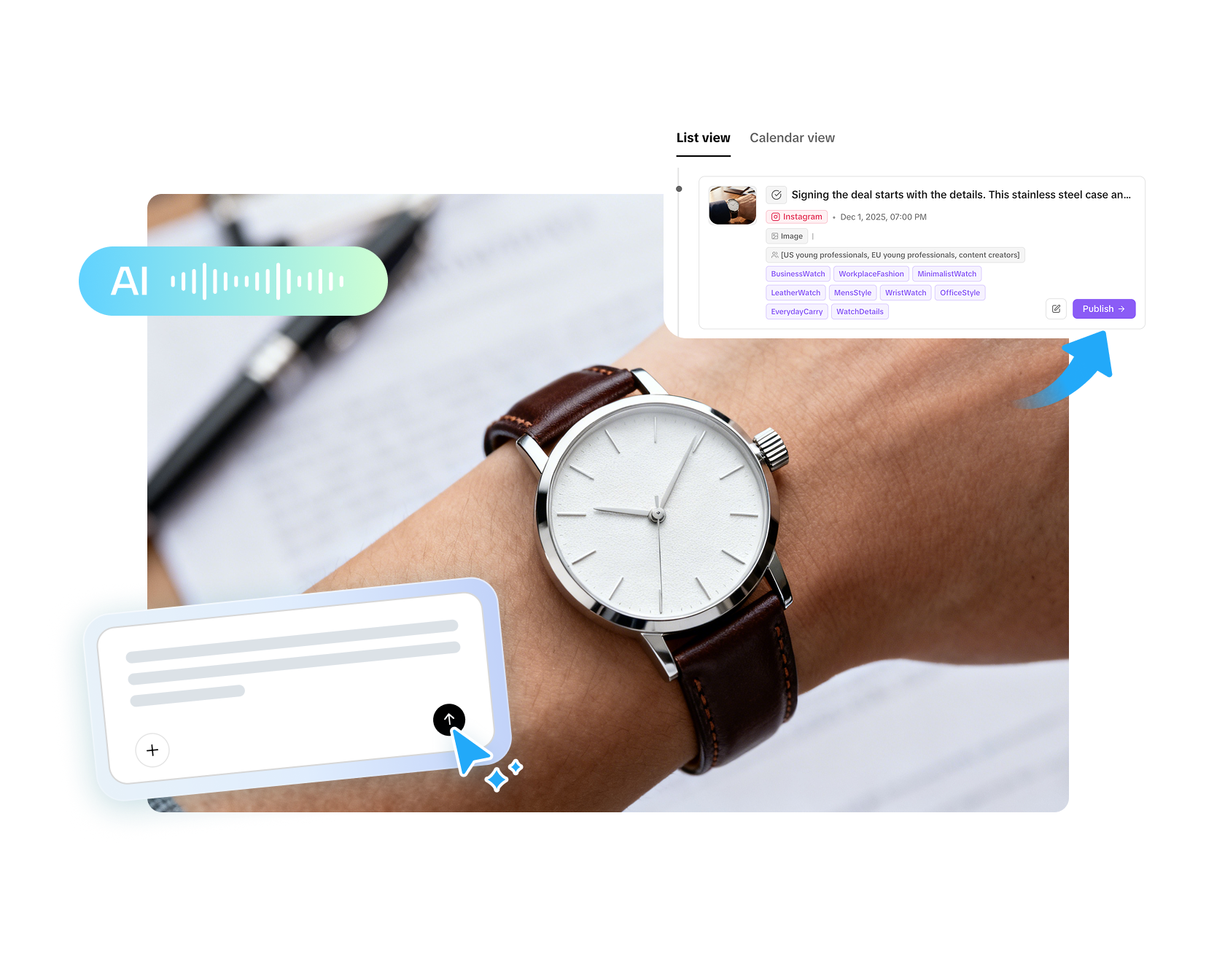 Agente de Marketing AI Vibe: Criação Automática com Toque