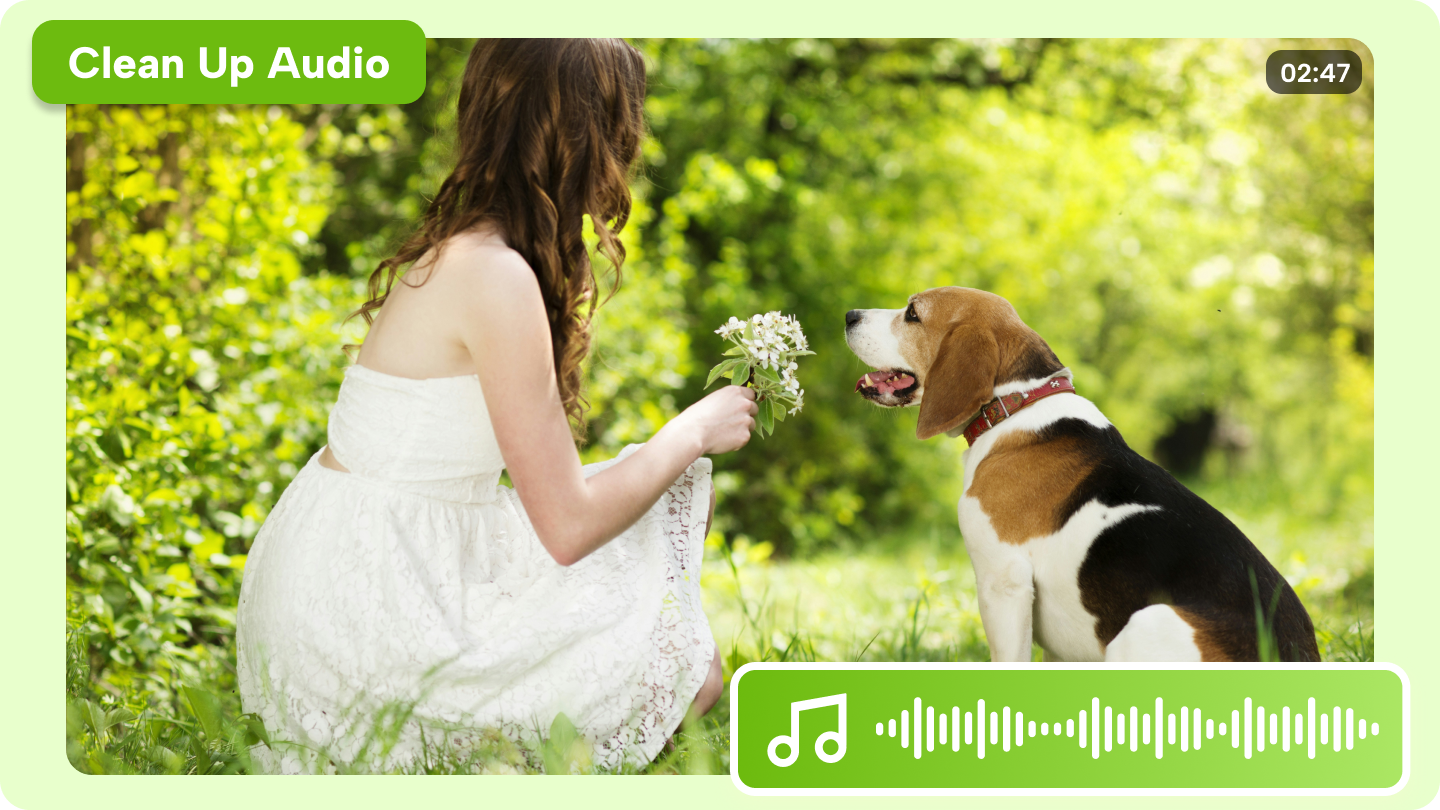 clean up audio