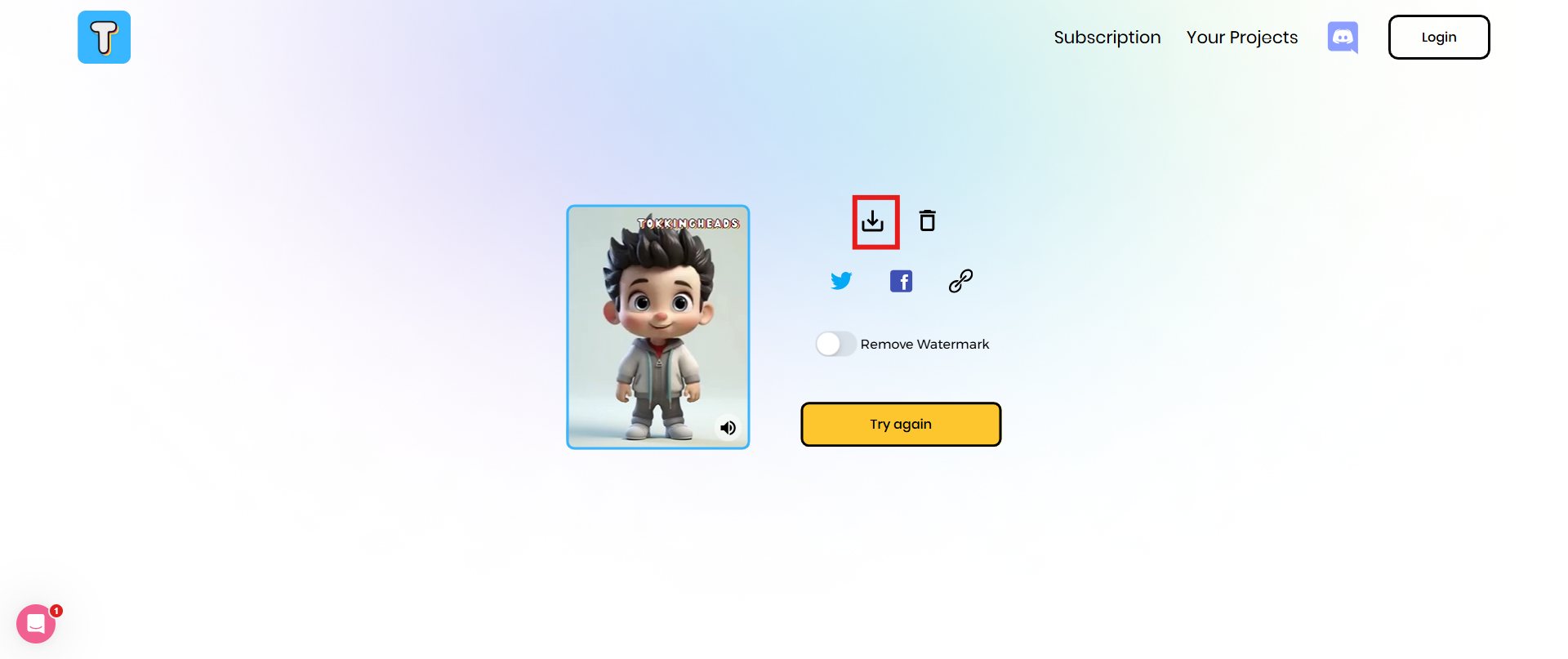 Descarga Tokkinghead