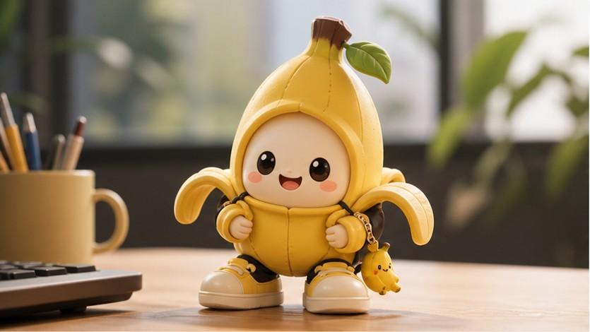 Nano Banana 3D Figurka Podpowiedź przykład 1