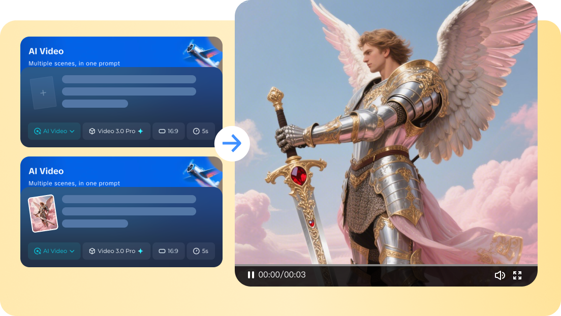 Generador de videos musicales con IA a partir de texto