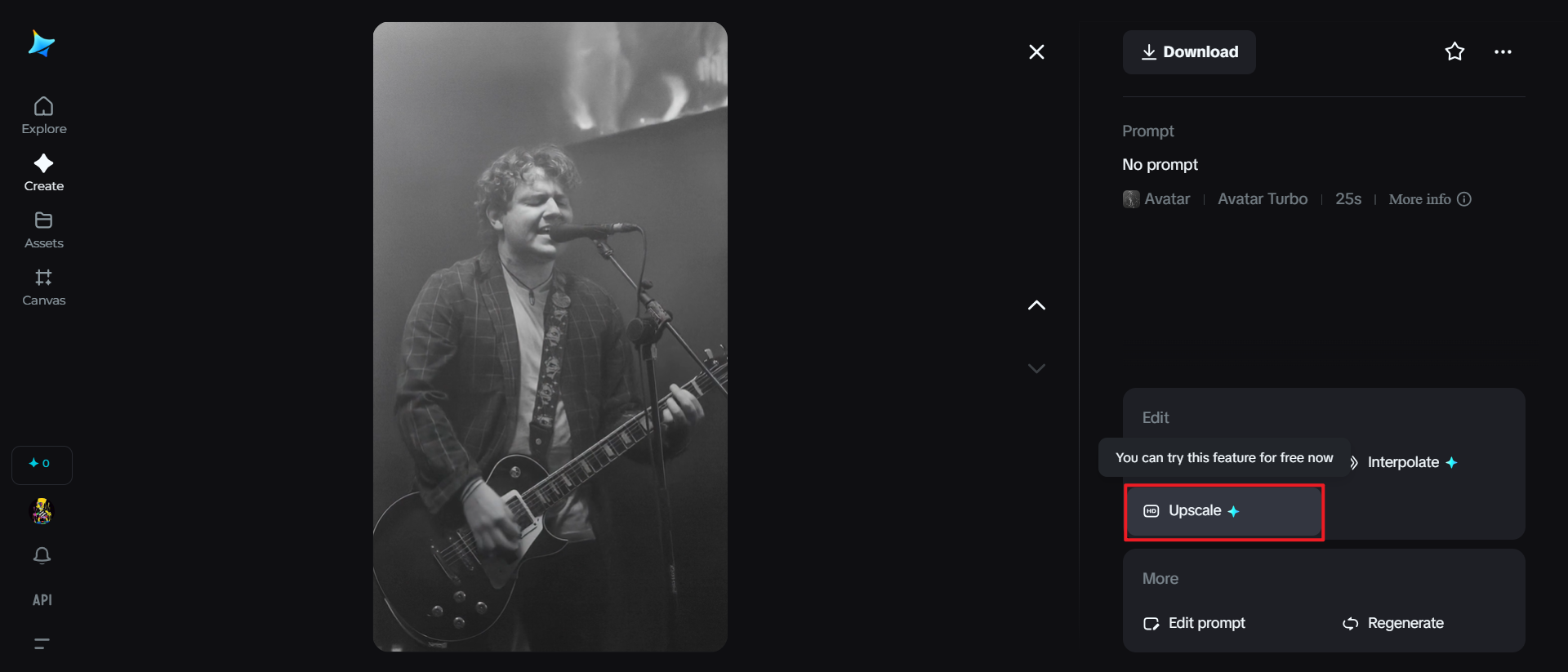 AI-musikvideogenerator från ljud