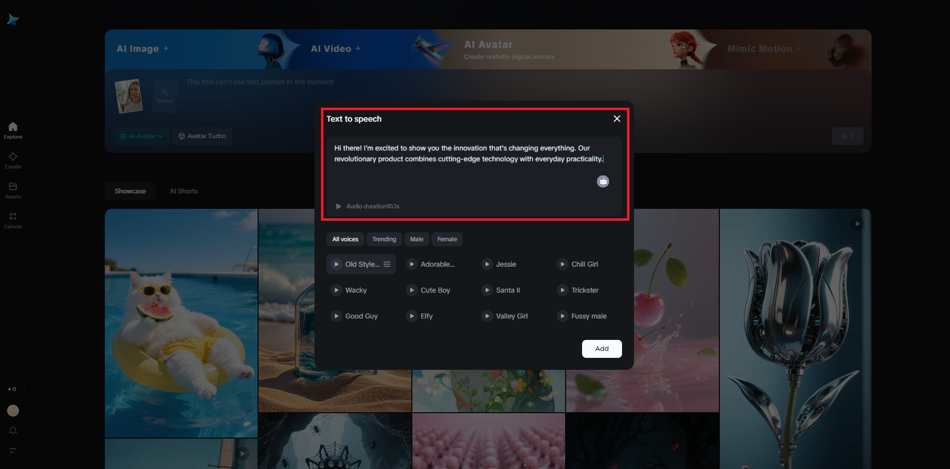 creatore di video pubblicitari