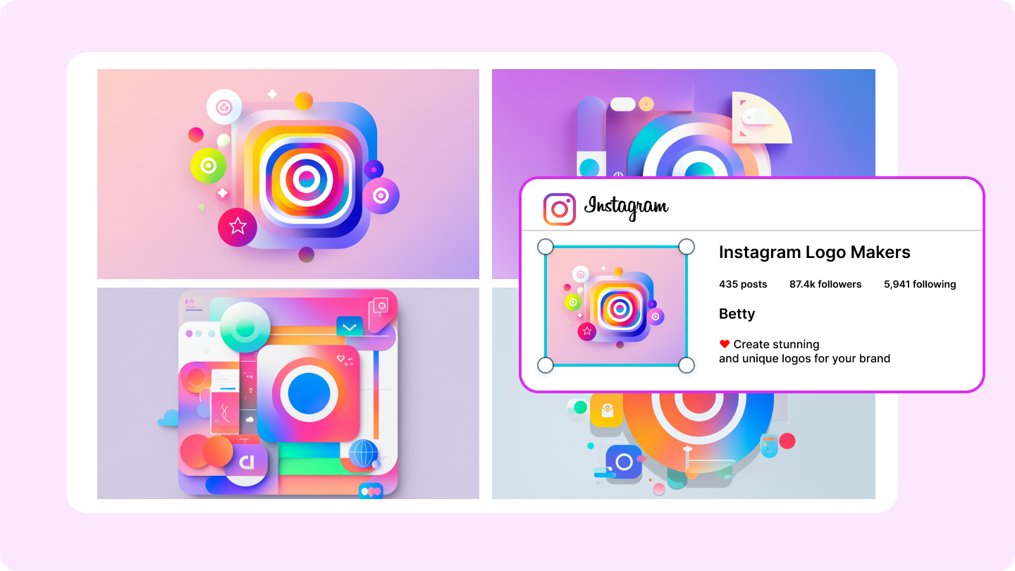 producător de logo-uri instagram
