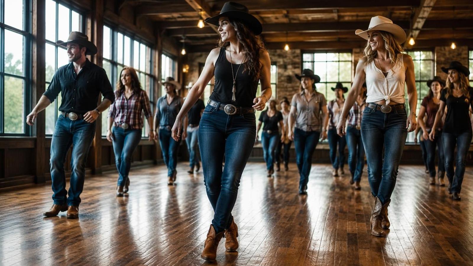 AI line dance generator template cover