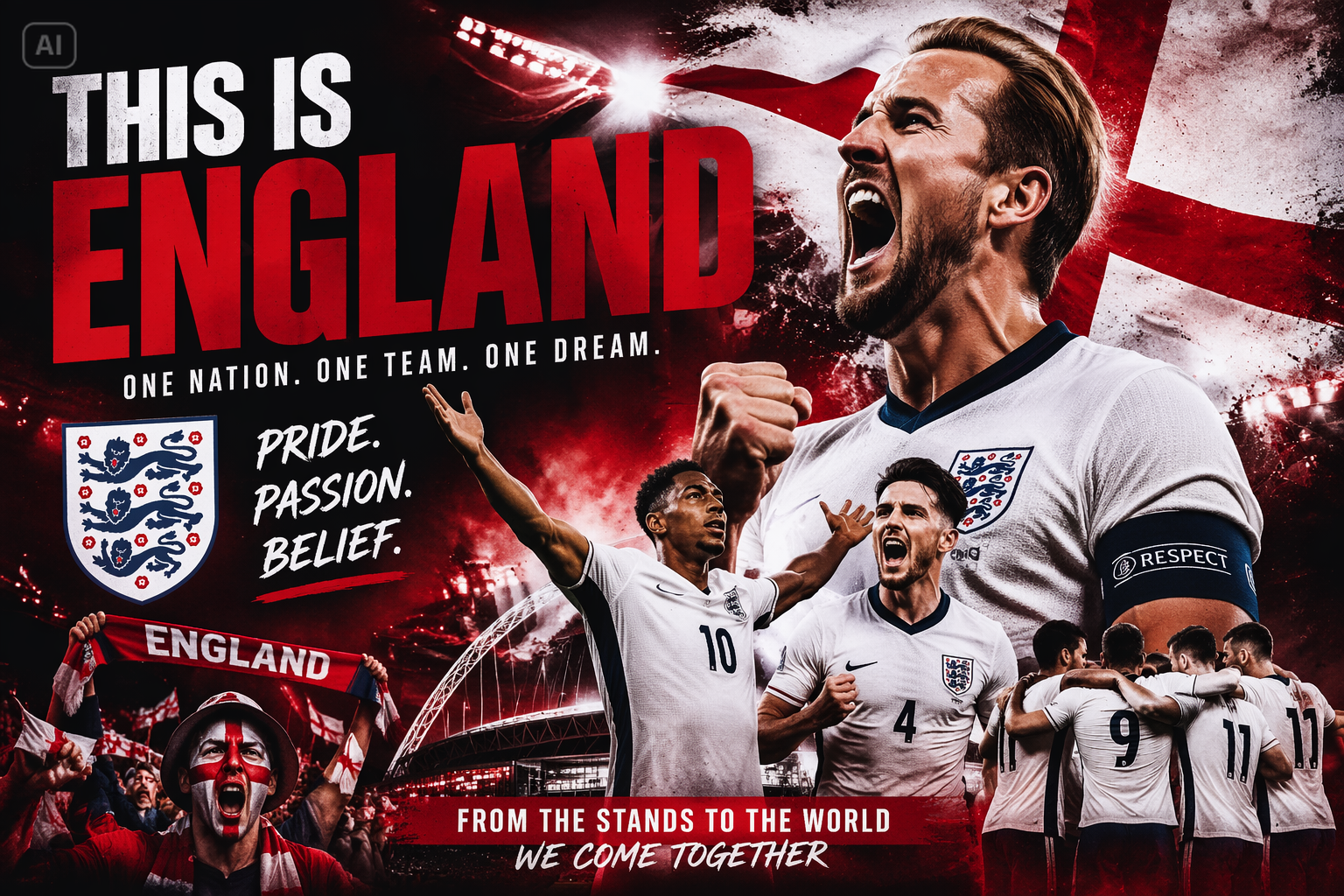 AI FIFA Fan Poster Aufforderungen