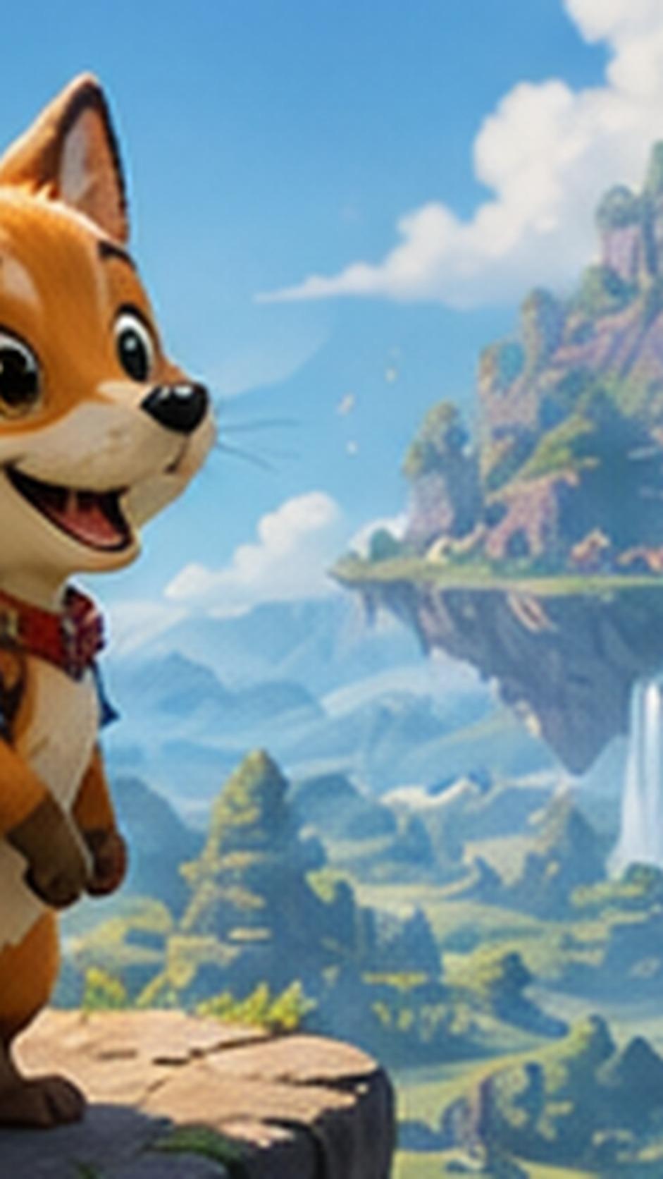 AI Animal Story Video Generator mobile hero