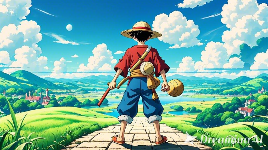 Banner de YouTube de Luffy