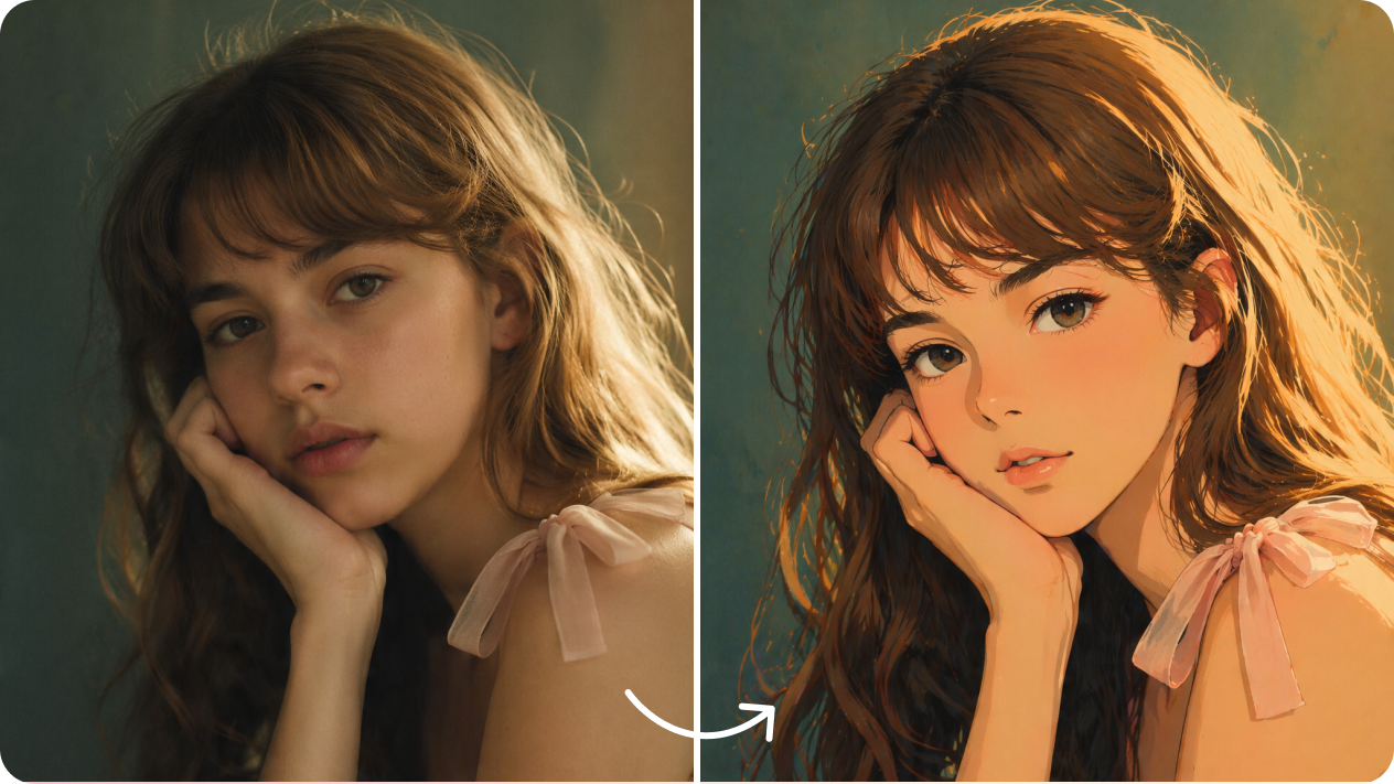 Turn any photo into anime with image-to-image