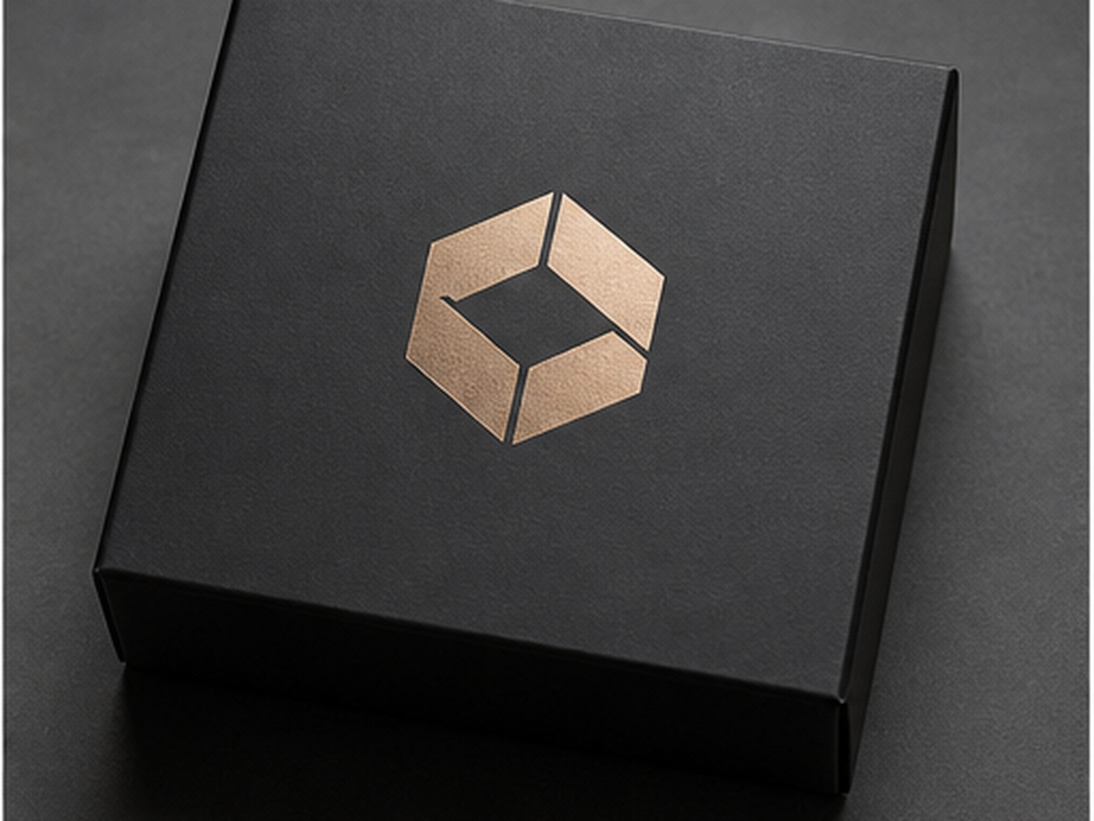 Packaging logo mockup