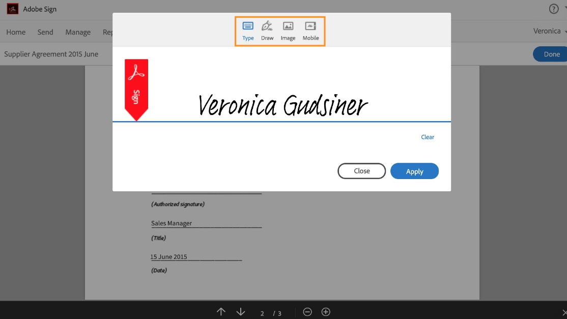 Gratis onlinegenerator för e-signatur