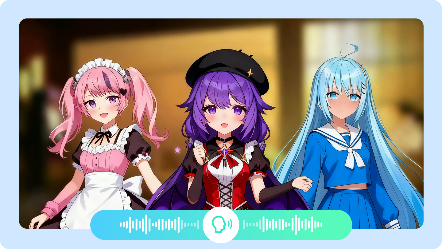 Anime-Mädchen-Stimmwechsler