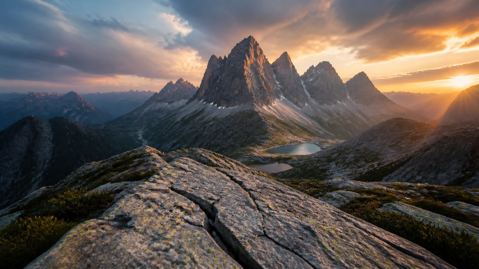 Foreground Mountain Depth