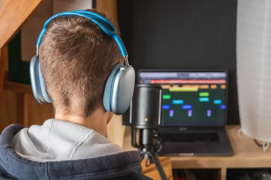 Obraz przedstawiający dokument konwertowany na plik audio, symbolizujący lepszą dostępność dla użytkowników.